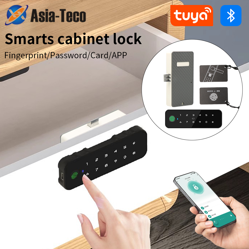 Furniture Hardware Bolts - Tuya Bluetooth Smart Houten Kast Vingerafdrukslot