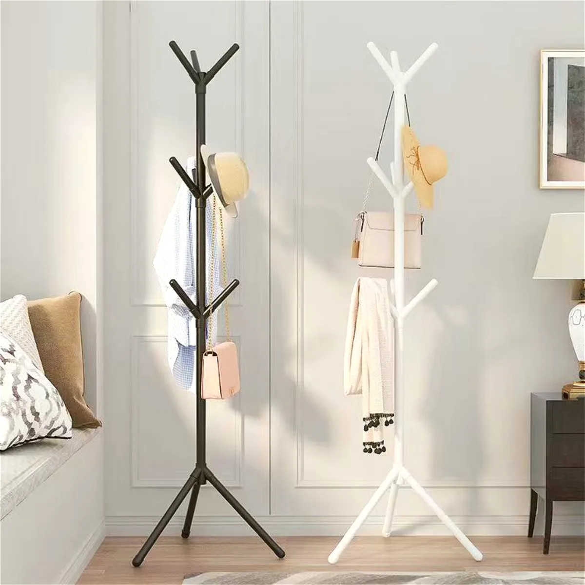 Furniture Hook Hardware - Verticaal kleding- en hoedenrek voor de