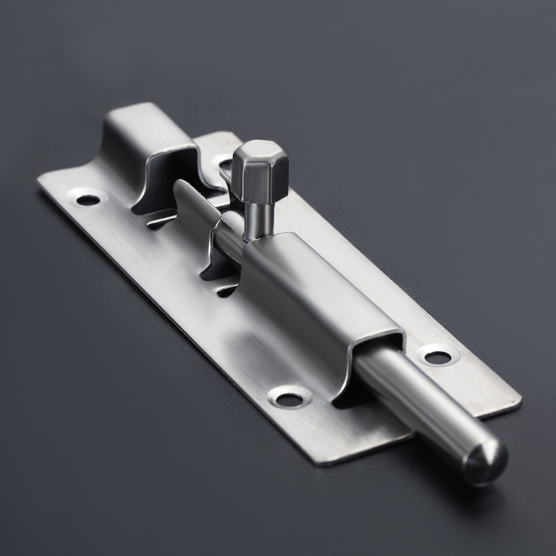 Barrel Bolt Slide - 1 st 3/4/5 inch Lange Zilveren