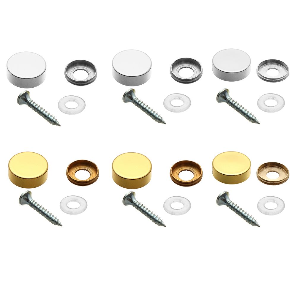 Furniture Hardware Fasteners - 4 Sets Spiegel Fasteners Schroeven Decoratieve