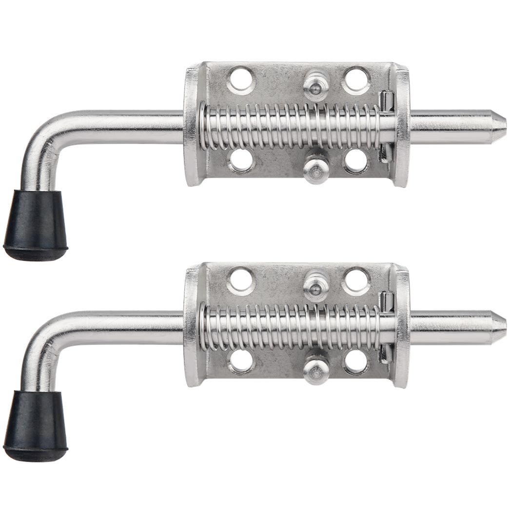 Barrel Bolt Slide - 2 Stuks Lente Geladen Klink Pin