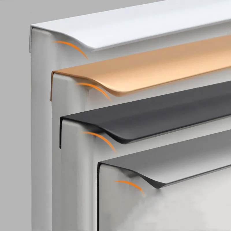 Restoration Hardware Furniture Used - Gouden keukenkast kastdeur onzichtbare kaptafel ladeknop