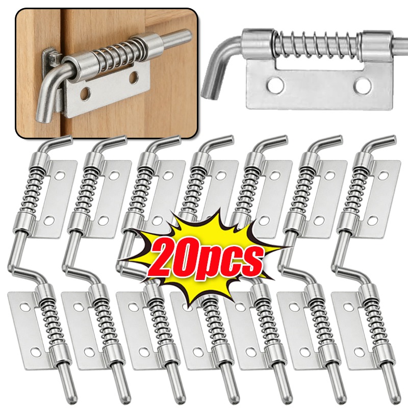 Furniture Hardware Wholesale - Roestvrijstalen platte veergrendelpen Herbruikbare raamkastdeur scharnieren