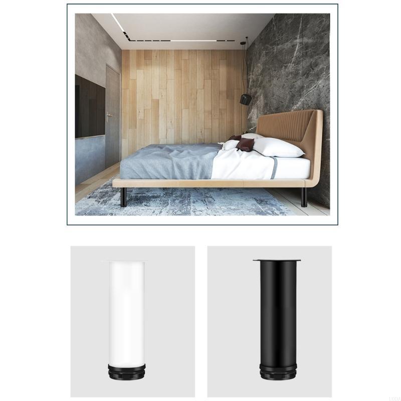 Used Furniture Hardware - 4-delige roestvrijstalen meubelbeensteunvoeten Hardware-fittingen verstelbaar