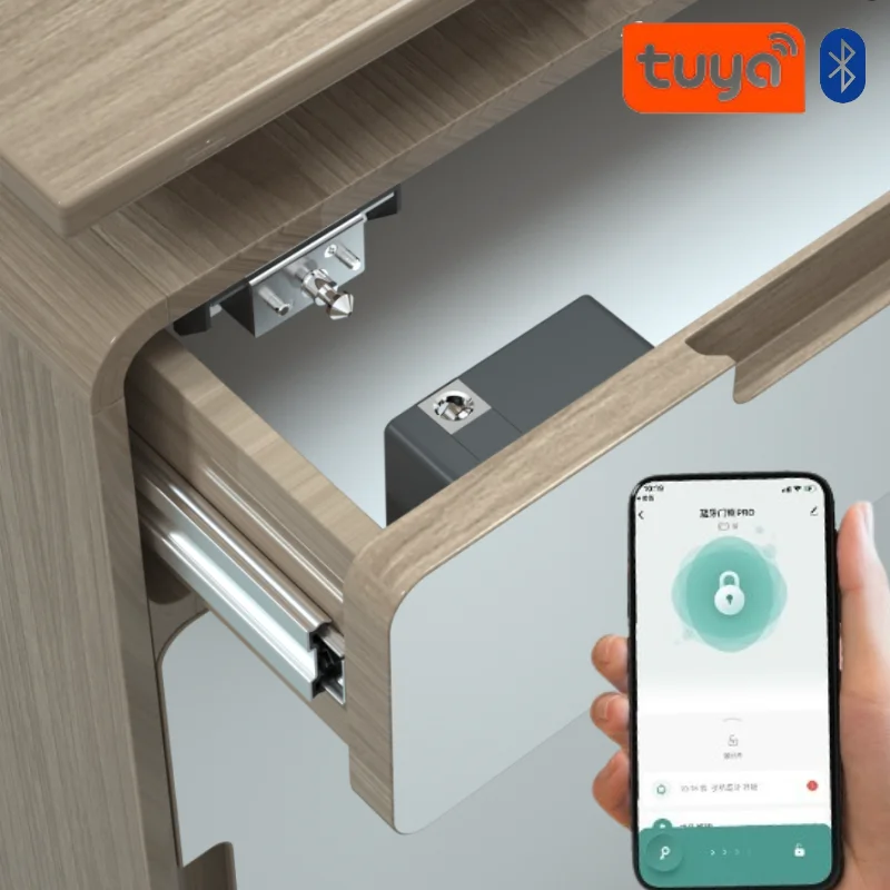 Furniture Hardware Bolts - Tuya Smart Kastdeurslot Keyless Onzichtbaar Elektronisch