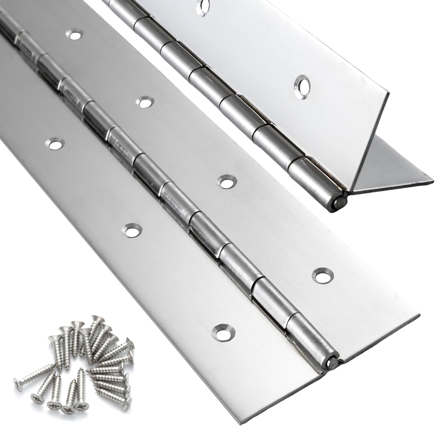 Piano Hinge Continuous - 6in-20in pianoscharnieren zware kwaliteit roestvrij staal