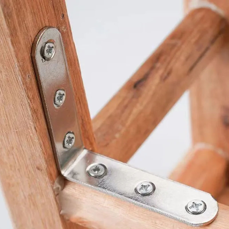4 stuks haakse beugels, L-vorm - Used Furniture Hardware recensie en prijs