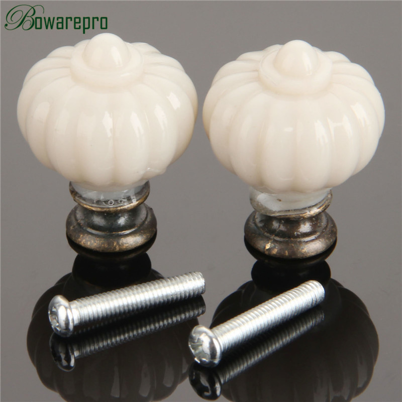 1Pc Acryl Ivoor Wit Pompoen Ka - Furniture Hardware Bolts recensie en prijs