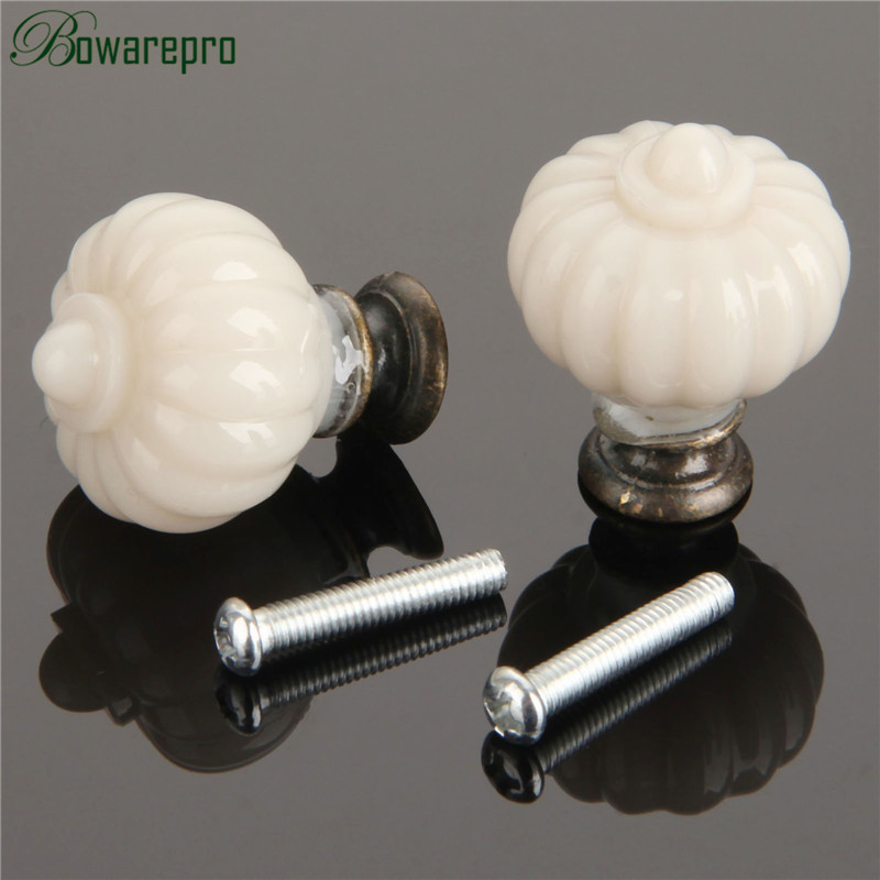 1Pc Acryl Ivoor Wit Pompoen Ka - Furniture Hardware Bolts recensie en prijs