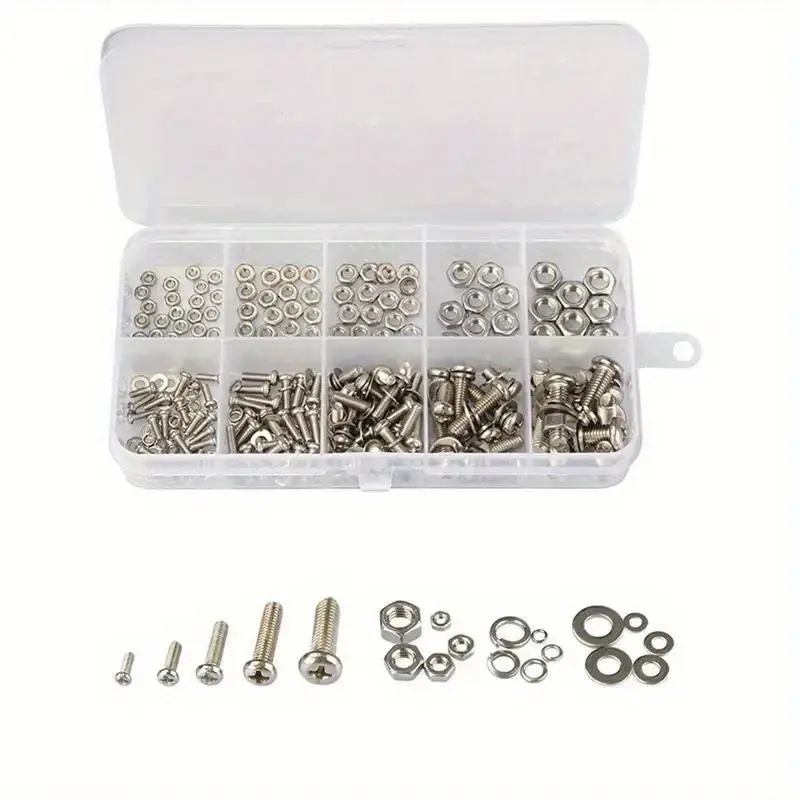 320 STKS Zeskantmoeren & Boute - Furniture Hardware Bolts recensie en prijs