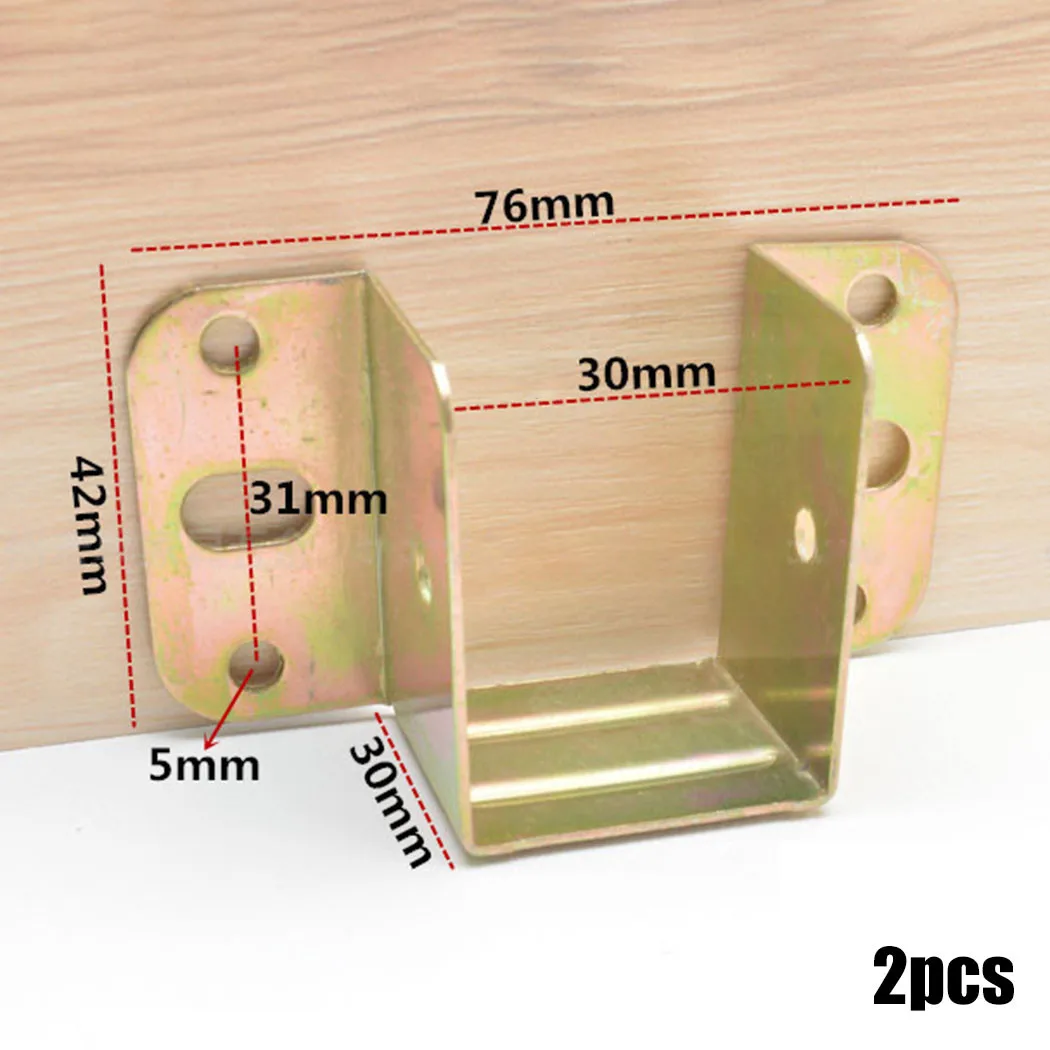 2 stks U-vormige Metalen Bedbe - Furniture Hook Hardware recensie en prijs