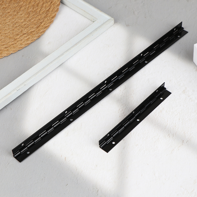 270 °   IJzerzwart continu pia - Piano Hinge Continuous recensie en prijs