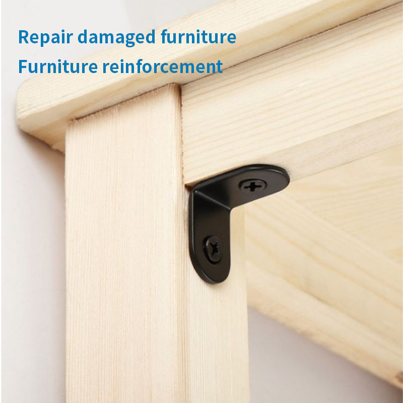 12 stuks zwart metalen haakse  - Used Furniture Hardware recensie en prijs