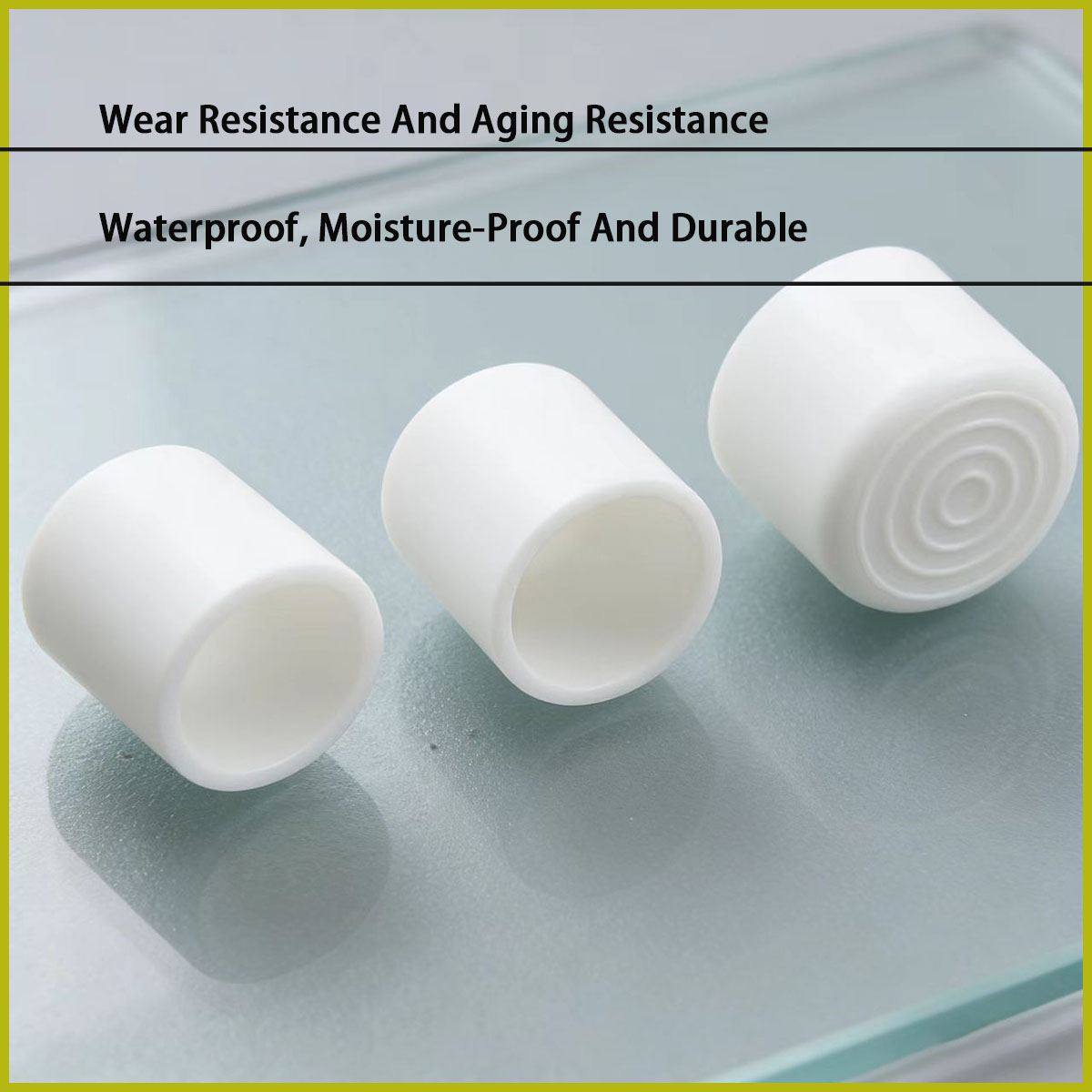 Een witte PVC-beschermhoes van - Used Furniture Hardware recensie en prijs