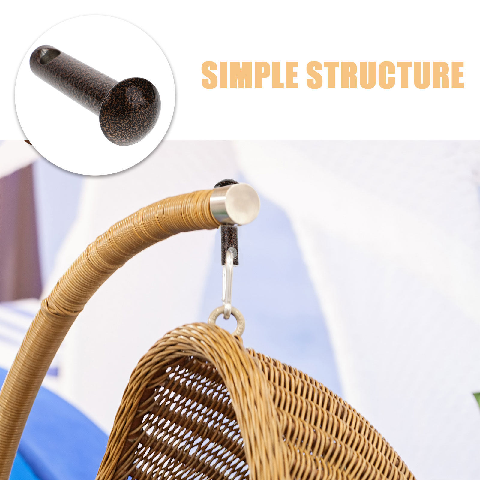 2 stuks hangstoel pin plug hea - Furniture Hardware Bolts recensie en prijs