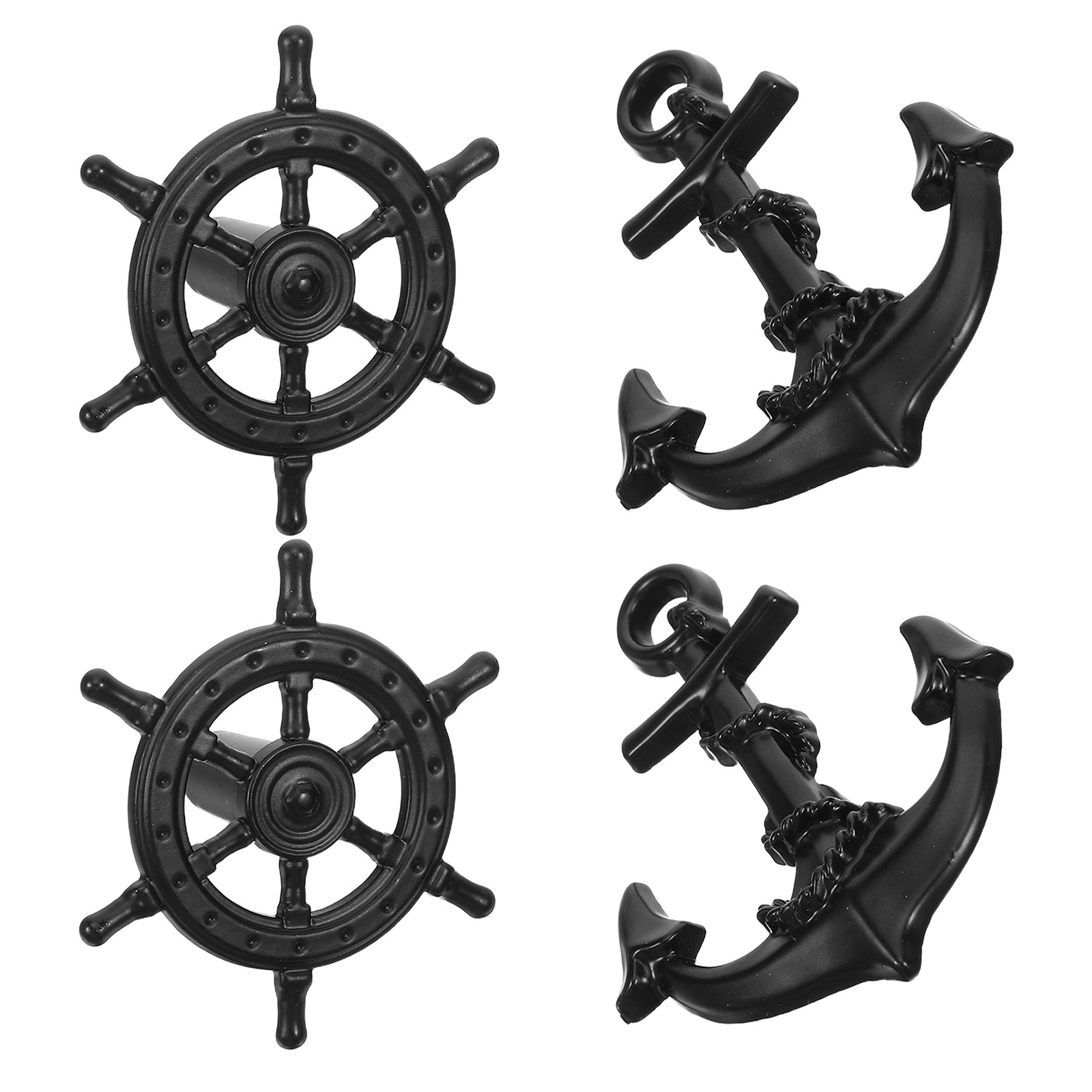 4 stuks zwarte vintage ladegre - Restoration Hardware Furniture Used recensie en prijs