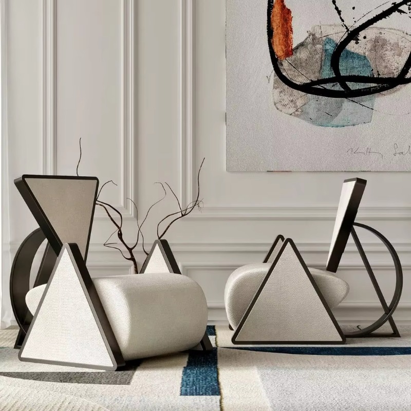 Moderne metalen driehoekige lo - Used Furniture Hardware recensie en prijs