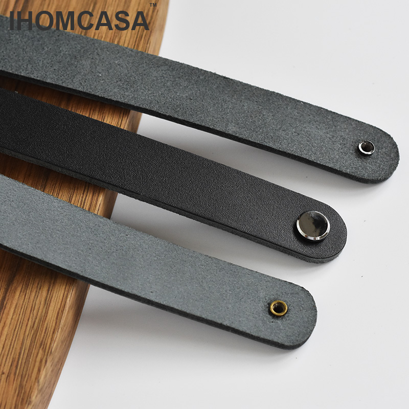 IHOMCASA Zwart Lederen Knoppen - Restoration Hardware Furniture Used recensie en prijs