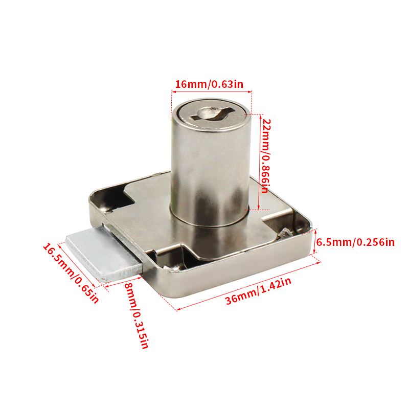 2/5 sets ladesloten met sleute - Used Furniture Hardware recensie en prijs