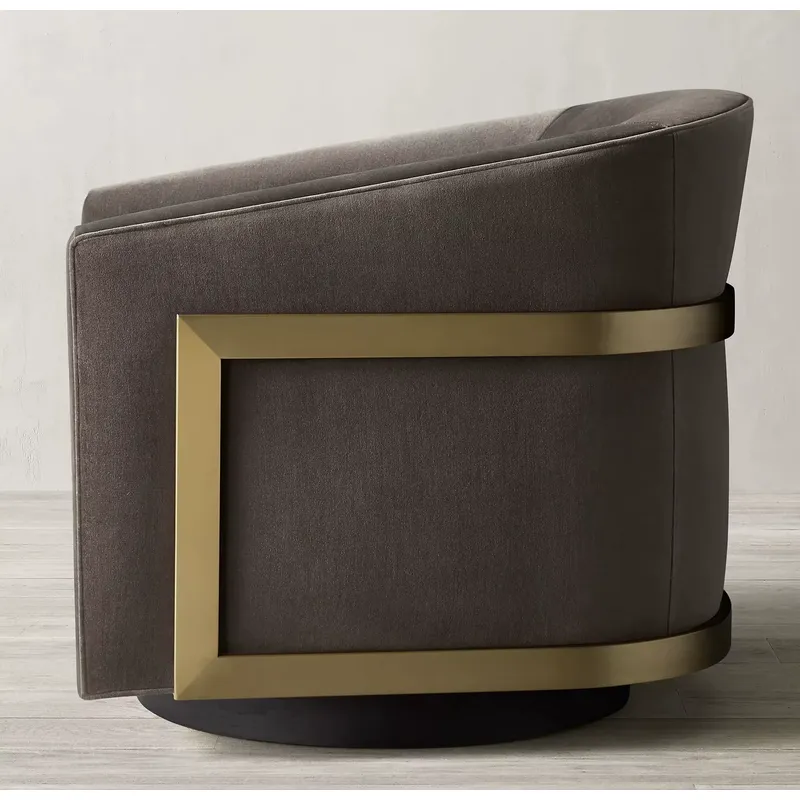Moderne fauteuil met hardwared - Furniture Upholstery Hardware recensie en prijs
