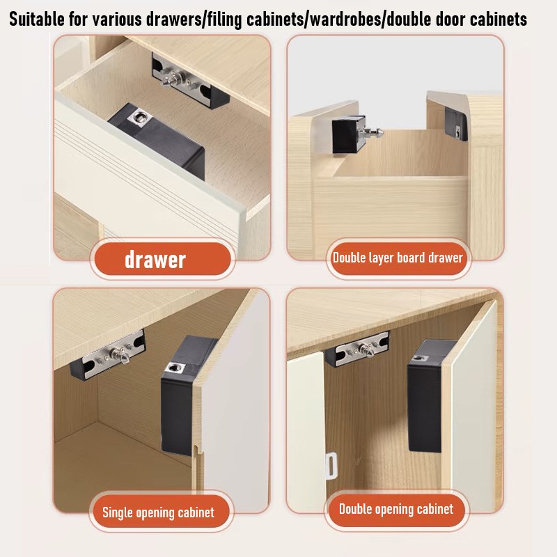 Tuya Smart Kastdeurslot Keyles - Furniture Hardware Bolts recensie en prijs