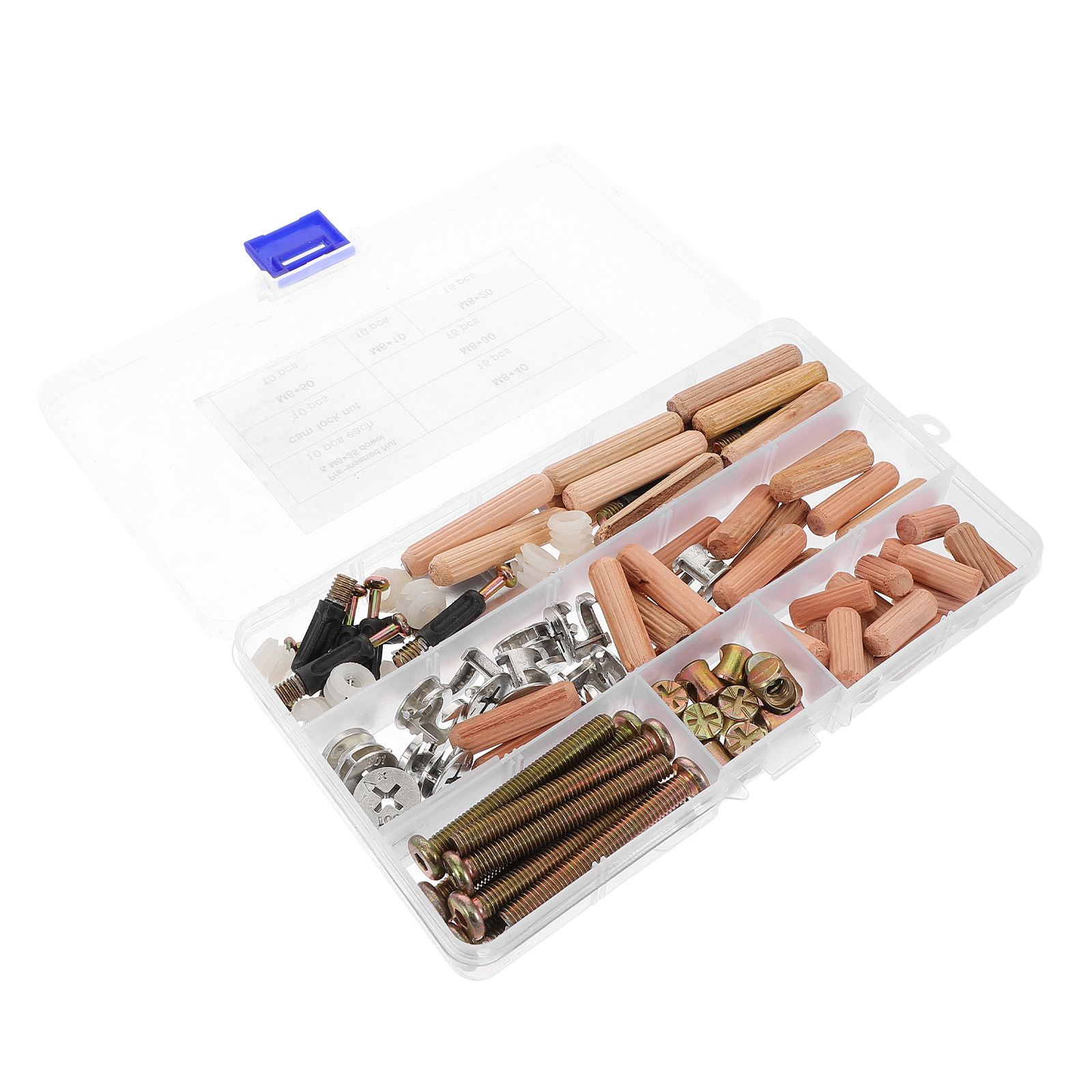95-delige set bedmontagebeslag - Furniture Hardware Bolts recensie en prijs