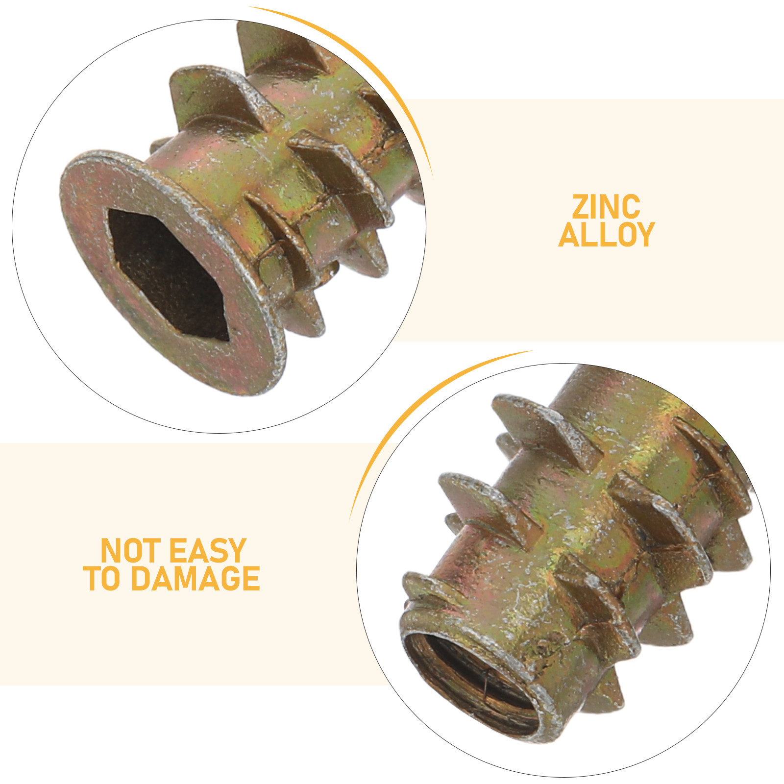 200 stuks zeskantige inzetmoer - Furniture Hardware Fasteners recensie en prijs