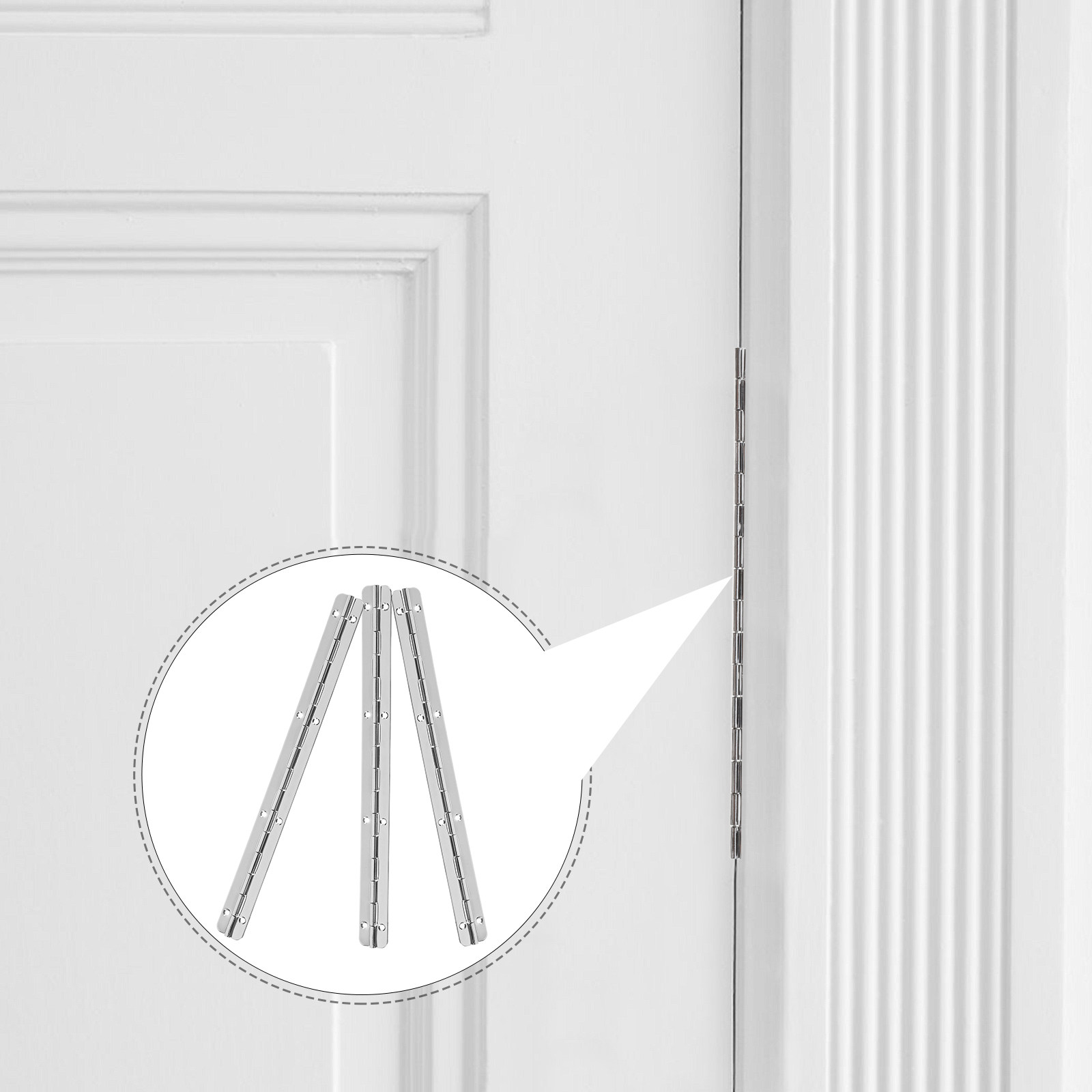 3 stuks ijzeren houten kistsch - Piano Hinge Continuous recensie en prijs