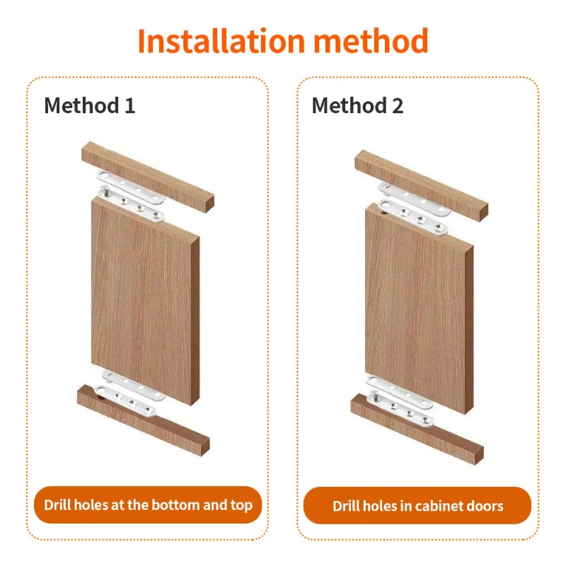 4/8/10 stuks roterende scharni - Used Furniture Hardware recensie en prijs